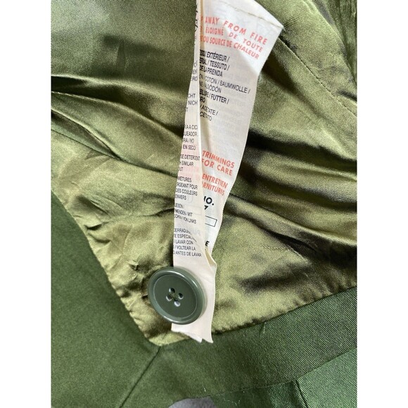 Vintage Puma Blazer Mens XL Army Green Two Tone Gorpcore Coat Jacket NWT - Picture 14 of 16
